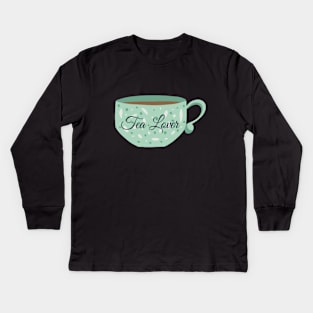 Tea Lover Kids Long Sleeve T-Shirt